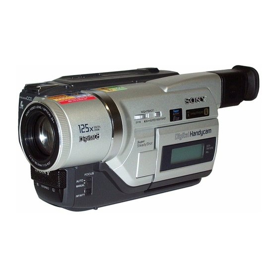 Sony Handycam DCR-TRV320 Manuals