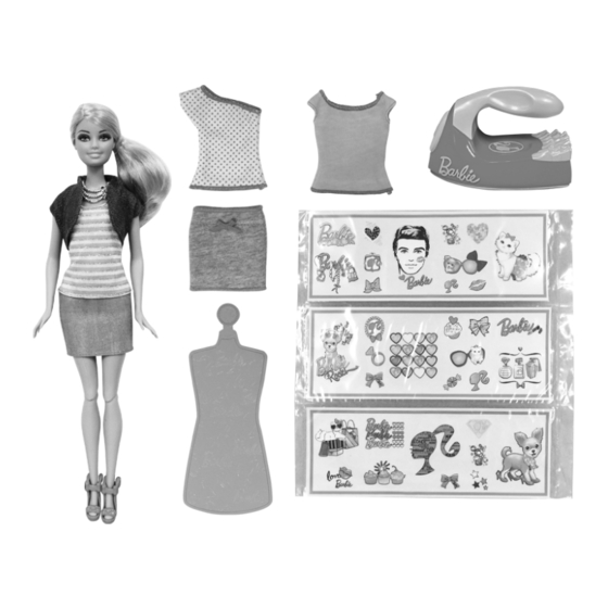 Mattel Barbie BDB32-0526 Quick Manual