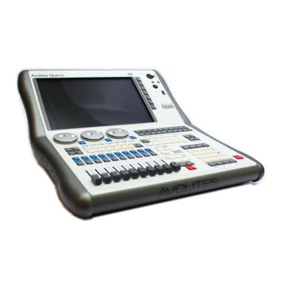Avolites Titan V9 Upgrade Manual