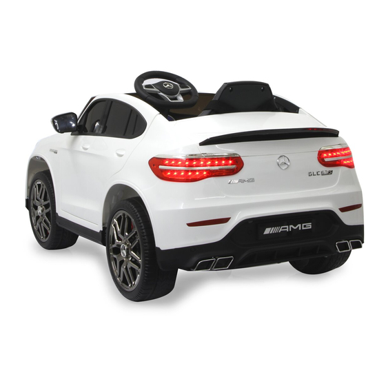 Jamara Mercedes-AMG GLC 63 S Coupe 4 WD Instruction