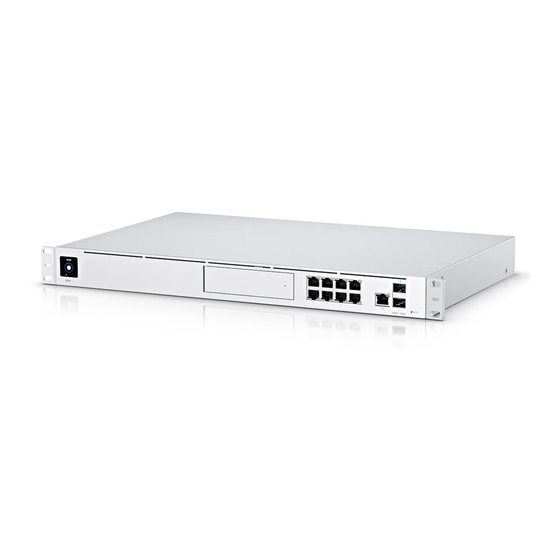 Ubiquiti UniFi Dream Machine Pro Quick Start Manual