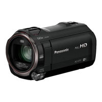 Panasonic HC-V770K Operating Instructions Manual