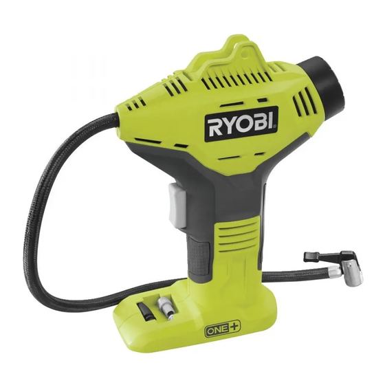 Ryobi R18PI Instruction Manual