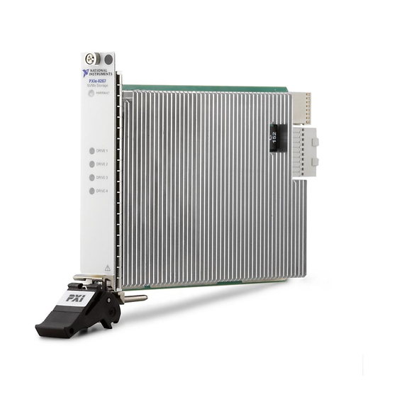 National Instruments PXIe-8267 Getting Started