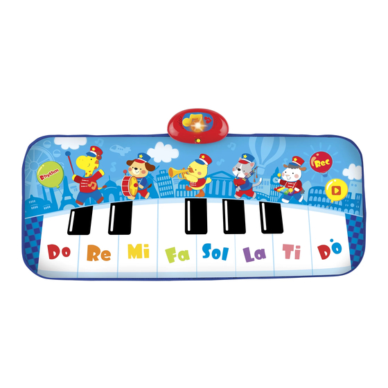 Winfun Tap 'N Play Piano Mat Manual