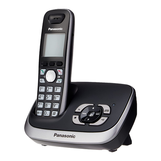 Panasonic KX-TG6521BXB Manuals