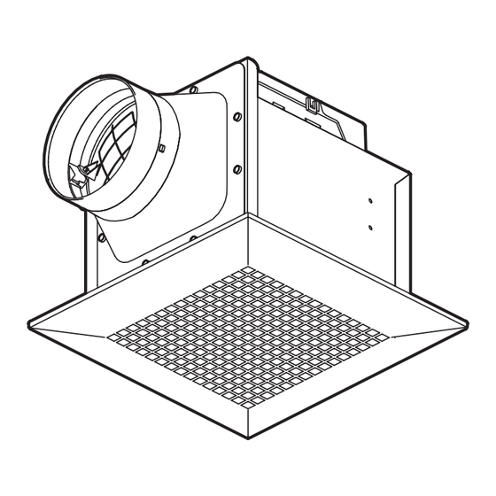 Panasonic FV-10CUY1 Installation And Operating Instructions Manual
