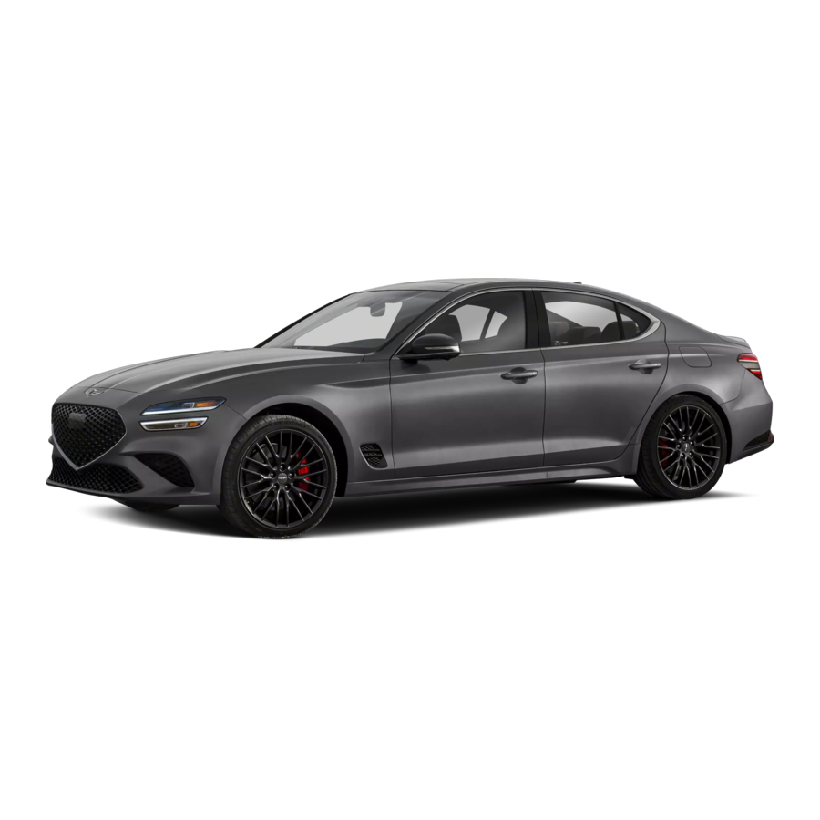 Genesis G70 2022 Manual