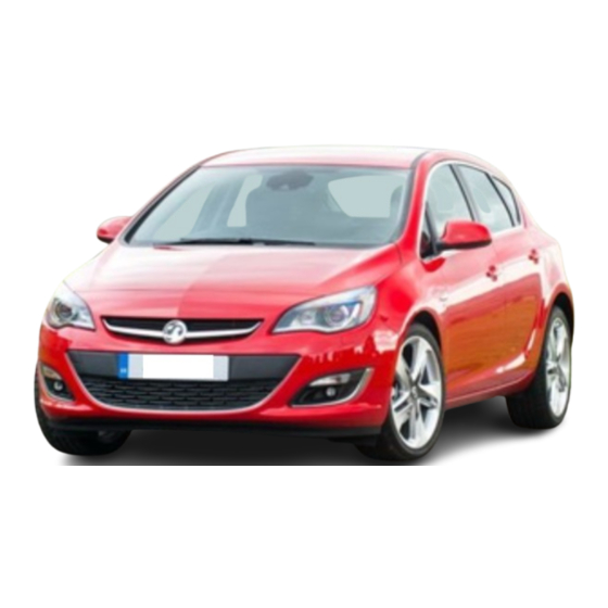 Vauxhall Astra Owner's Manual