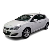 Vauxhall 2013 Astra Owner's Manual