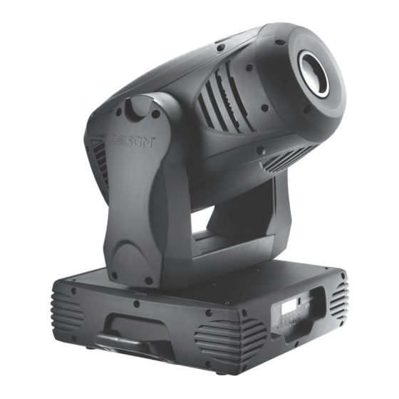 SGM IDEA SPOT 700 User Manual