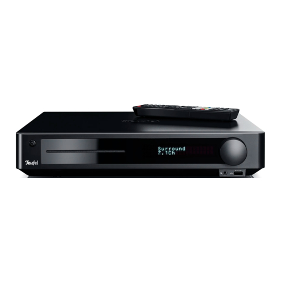 Teufel Impaq 8000 Technical Description And User Manual