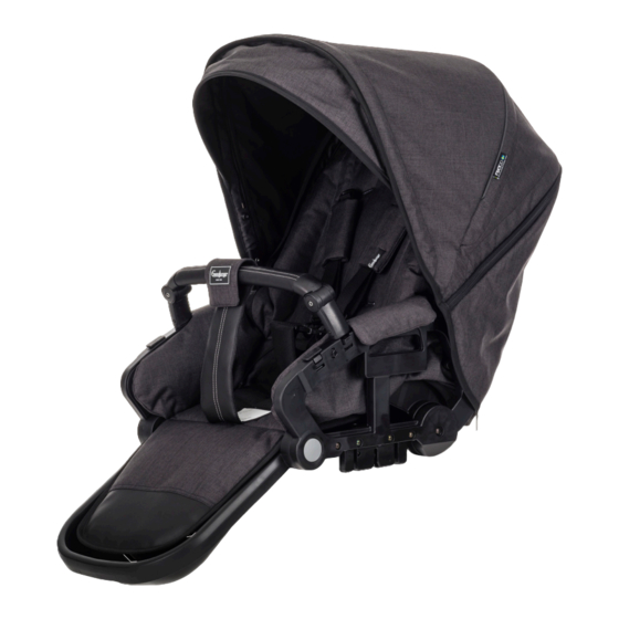 Emmaljunga NXT SEAT UNIT FLAT Instruction Manual