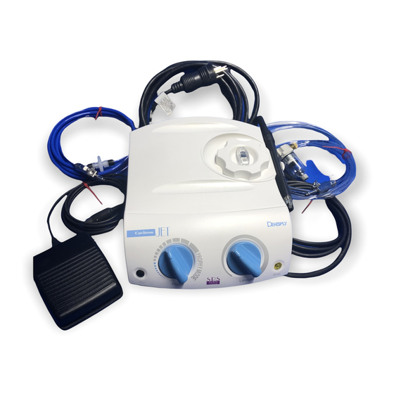 DENTSPLY Cavitron PROPHY-JET Directions For Use Manual