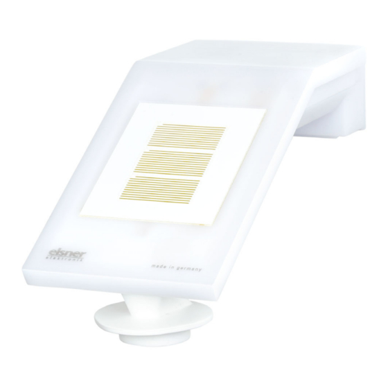 Elsner KNX Suntracer sl basic Installation And Adjustment
