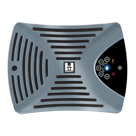Humidex GVS-SD2 Manuals