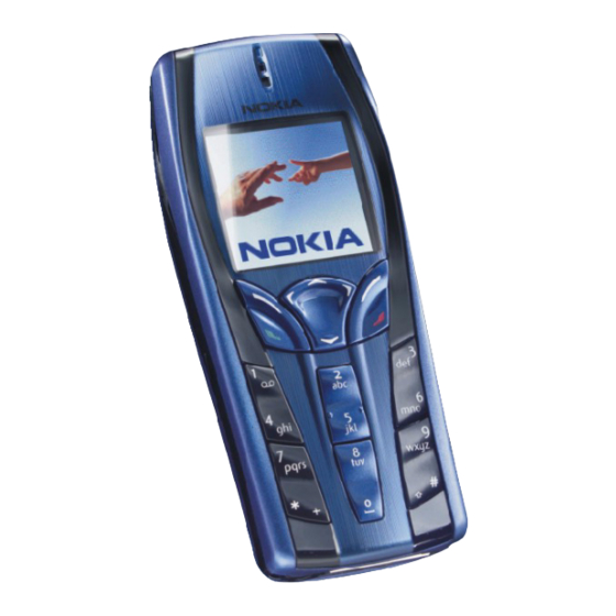 Nokia 7250 User Manual