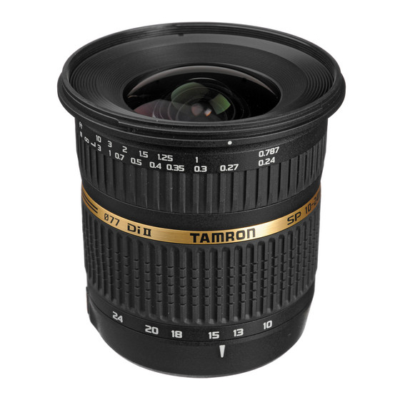Tamron B001 Instruction Manual