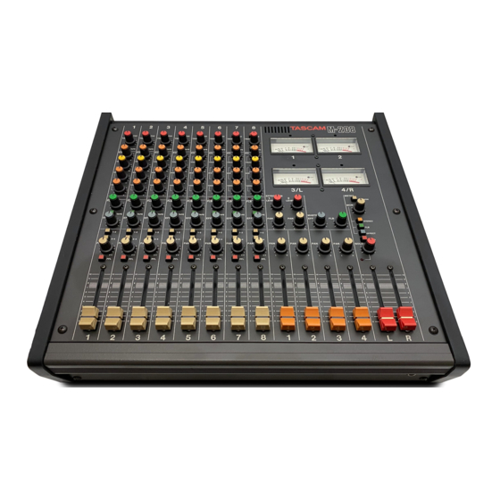 TASCAM M-200 SERIES OWNER'S MANUAL Pdf Download | ManualsLib