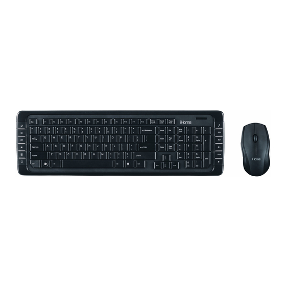 ihome wireless keyboard and mouse