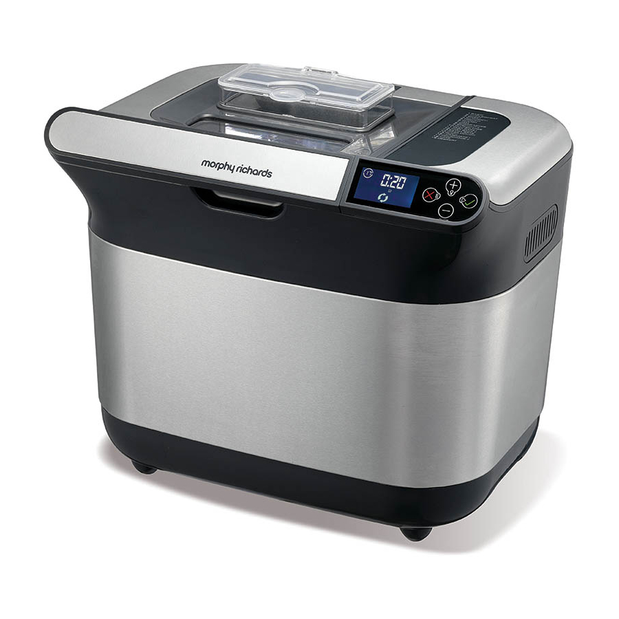 morphy richards 48221 bread maker recipes