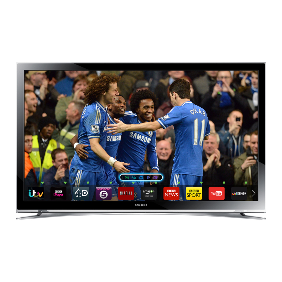 samsung series 6 flat screen tv felsökning