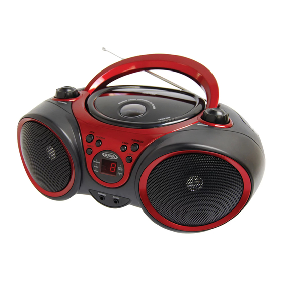 Jensen Dvd/cd/mp3 Player Manual