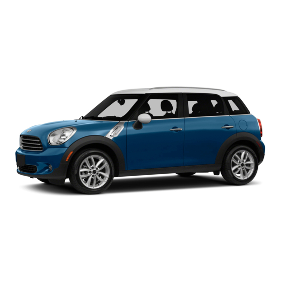 Cooper MINI Countryman Owner's Manual