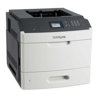 Lexmark MX810 Series Manuals | ManualsLib