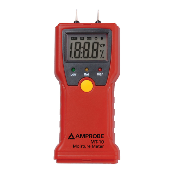 AMPROBE MT-10 USER MANUAL Pdf Download | ManualsLib