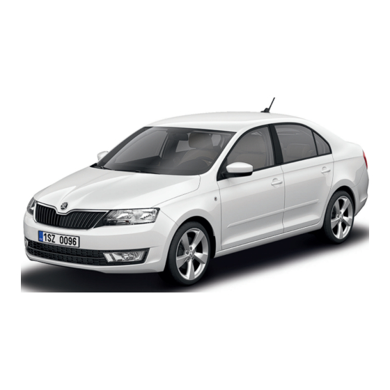 Skoda 2014 Rapid Owner's Manual
