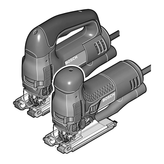 Bosch GST135CE Barrel Grip Jigsaw Manuals