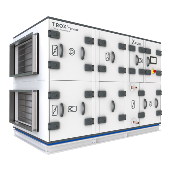 Trox Technik X-CUBE X2 Operating Instructions Manual