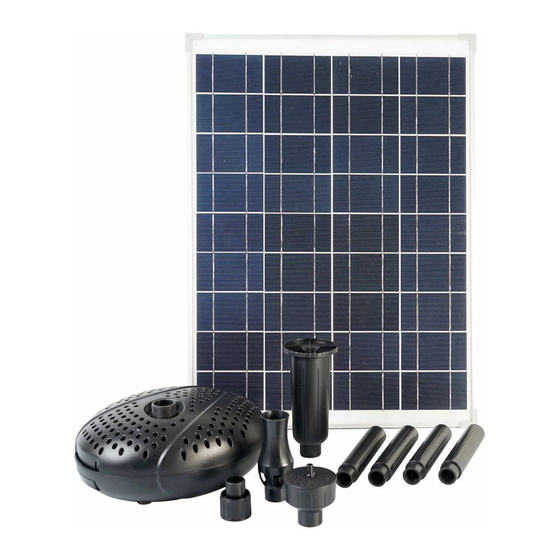 ubbink SolarMax 2500 Manual