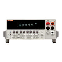 Tektronix Keithley 2002 Calibration Manual