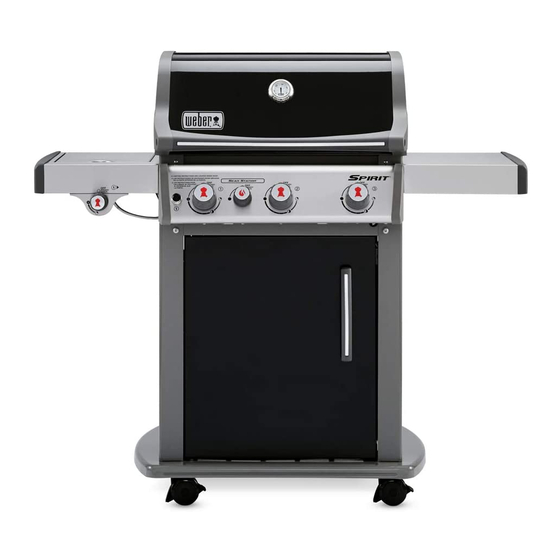 Weber Genesis 310 Owner's Manual