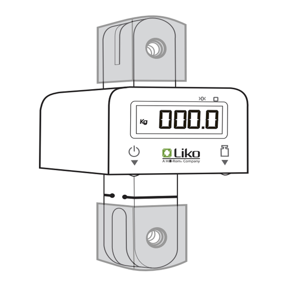 Liko LikoScale 350 User Manual