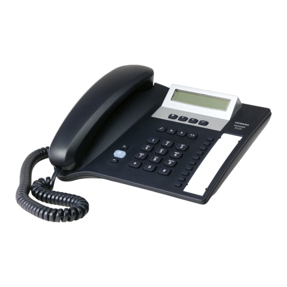 Euroset 5020 Analog Telephone Manuals