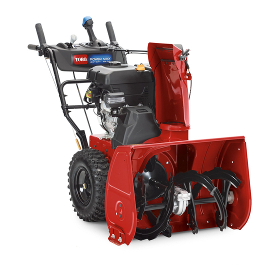 Toro power max 928 Operator's Manual