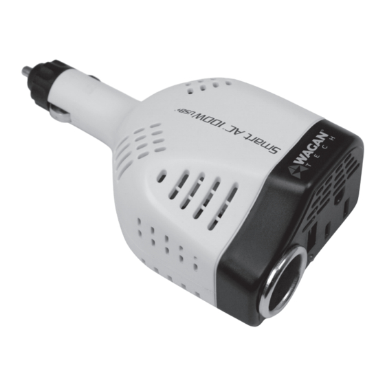 Wagan Smart AC 100W USB Plus User Manual