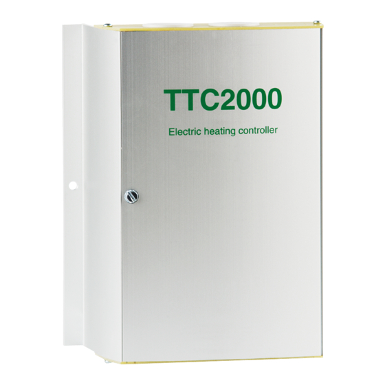 Regin TTC 2000 Instructions