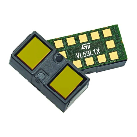 ST VL53L1X API User Manual