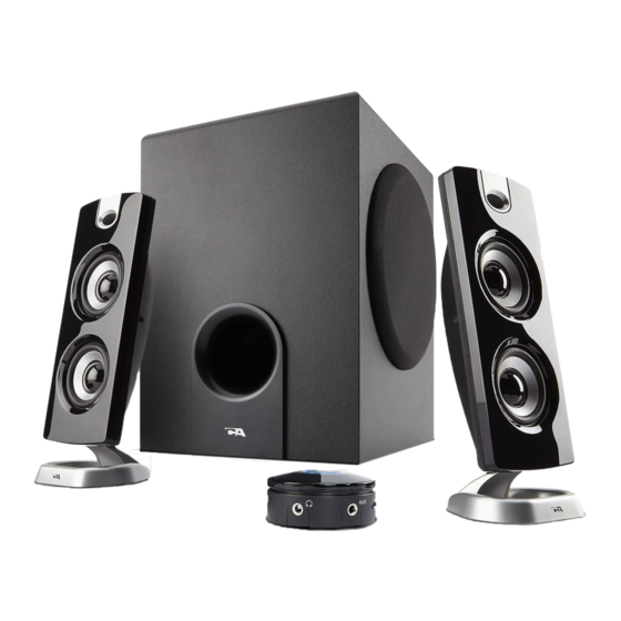Cyber Acoustics CA-3602 Owner's Manual