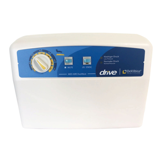 Drive DeVilbiss Med Aire DuoWave Instructions For Use Manual