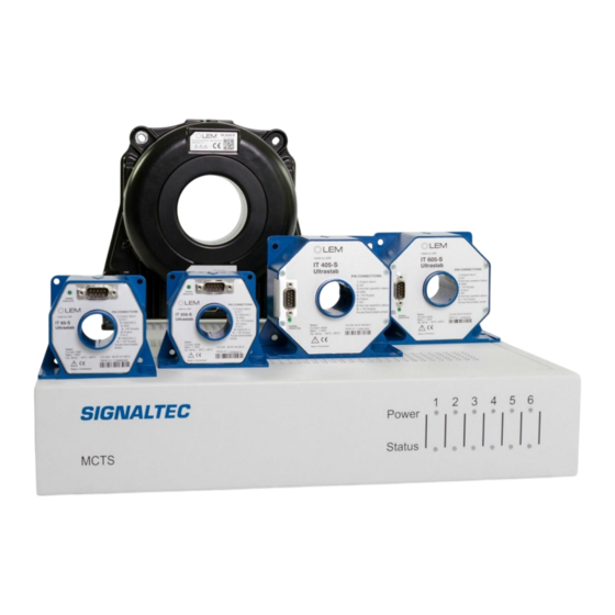 Signaltec MCTS II Installation Manual