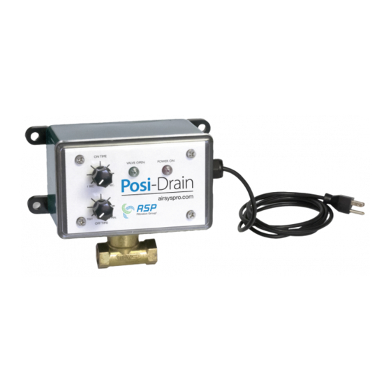 Air Posi-Drain PD7020 Installation & Operation Manual