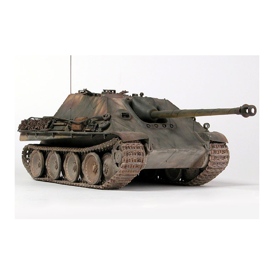 Eduard Jagdpanther Late Manual