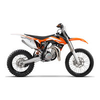 KTM 85 SX 19/16 2016 Setup Instructions