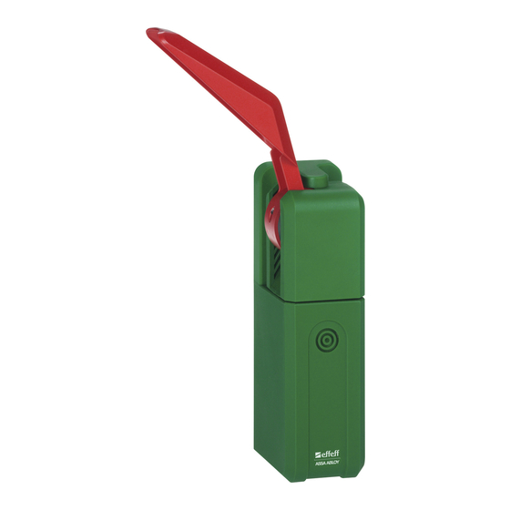 Assa Abloy effeff EXITalarm Mounting And Operating Instructions