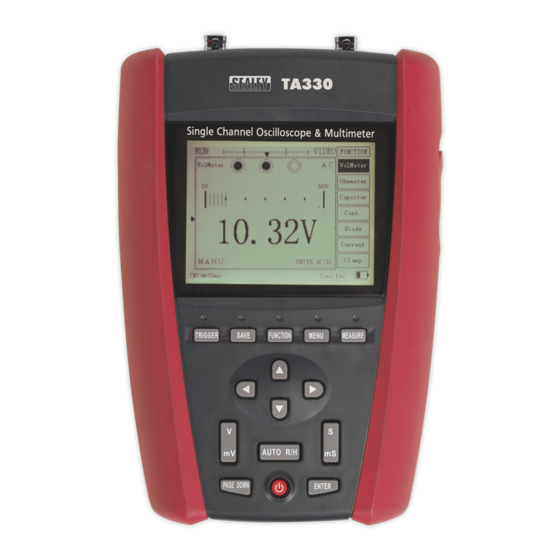Sealey TA330 Manual